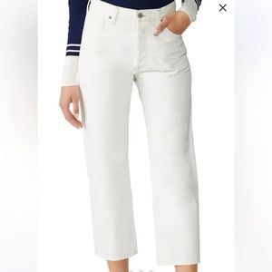 Citizens of Humanity Sacha High Rise Wide Leg 26 soft white denim